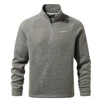 mason half zip quarry grey