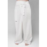 marzipants full length trousers white