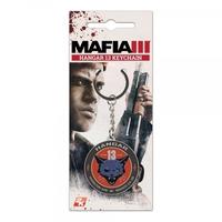 mafia iii hangar 13 logo metal keychain