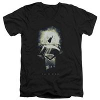 man of steel space glow v neck