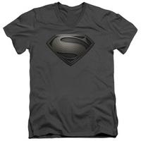 Man Of Steel - MoS Desaturated V-Neck