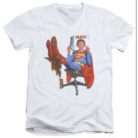 mad magazine super read v neck