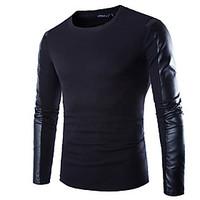 maimi mens long sleeve t shirt cotton blend casualworkformalsport pure