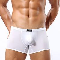 Male underwear thin silk waist sexy sexy transparent transparent breathable pants