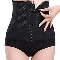 Maternity Postpartum Shaper Slimming Underwear Corset Girdle Hook Belt Waist Women\'s Sexy Nylon Beige/Black