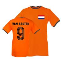 marco van basten holland ringer tee orange