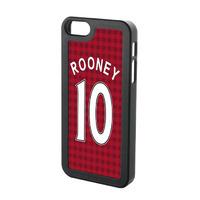 Man Utd Rooney 10 iPhone 5 Cover (Red)