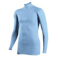 macron alpha long sleeve turtle neck baselayer sky blue