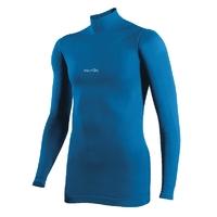 macron alpha long sleeve turtle neck baselayer blue