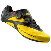 Mavic Cosmic Ultimate II Road Cycling Shoes 2016 - Yellow / Black / EU47 1/3