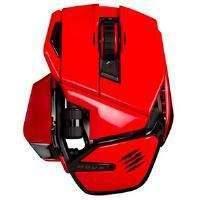 mad catz mous 9 wireless mouse red