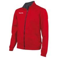 macron miskar tracksuit jacket red