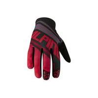 Madison Alpine Full Finger Glove | Black/Red - S