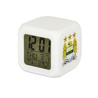 Manchester City Digital Cube Clock