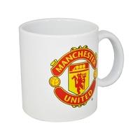 Manchester United White Jumbo Mug