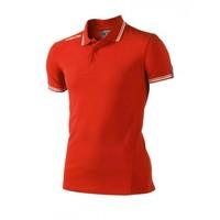 macron loira polo shirt red