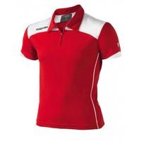 macron logan polo shirt red