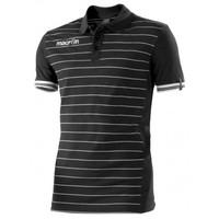 macron jungle polo shirt black