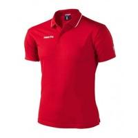 macron draco polo shirt red