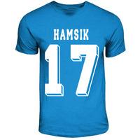 marek hamsik napoli hero t shirt sky blue