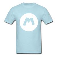 mario balotelli super mario t shirt sky blue