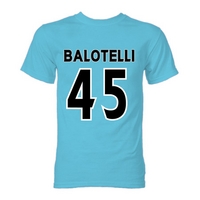 mario balotelli man city hero t shirt sky blue