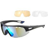 madison recon glasses 3 lens pack matt grey blue mirror amber clear le ...