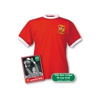 Man Utd 1963 FA Cup Final Shirt