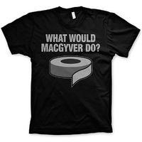 Macgyver T Shirt - What Would Macgyver Do?