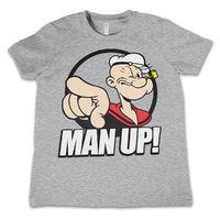 Man Up Popeye Kids T-Shirt