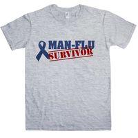 Man-Flu Survivor T Shirt