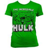 Marvel Comics Womens T Shirt - Retro Incredible Hulk