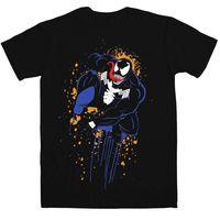 Marvel Comics T Shirt - Todd Mcfarlane Venom