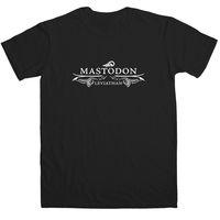 mastodon t shirt leviathan logo