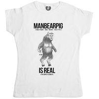 Manbearpig Is Real Inspired By South Park Womens T Shirt