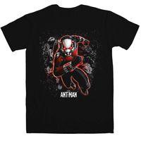 marvel comics t shirt ant man running with ants
