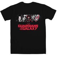 Marvel Comics T Shirt - Guardians Of The Galaxy Team