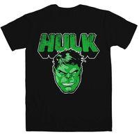 Marvel Comics T Shirt - Hulk Scowl
