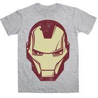 marvel comics t shirt iron man mask