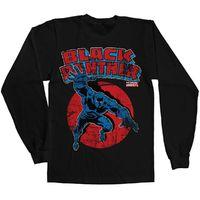 Marvel Longsleeve T Shirt - Black Panther Leap