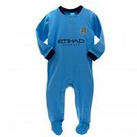 manchester city fc sleepsuit 912 mths nv