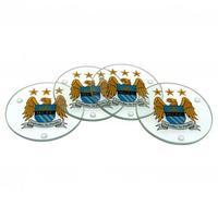 Manchester City F.C. Glass Coasters