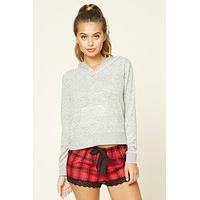 Marled Knit Pyjama Hoodie