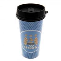 manchester city fc plastic travel mug