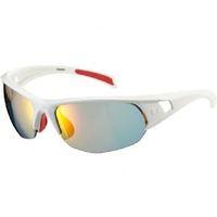 Madison Mission Glasses - Gloss White Frame / Carl Zeiss Vision Fire Mirror Lens