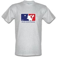 Major League Training male t-shirt.