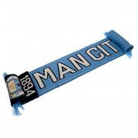 manchester city fc scarf nr