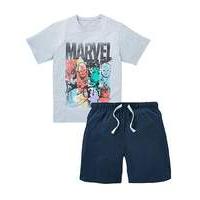 Marvel Heroes Shorts PJ Set