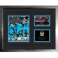 Manchester City F.C. Historic Moments Picture 6-1 Derby 16x20