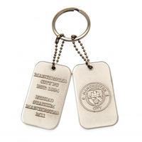 manchester city fc dog tag keyring